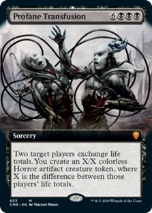 Profane Transfusion (Extended Art) (Foil)