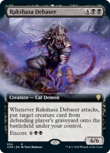 Rakshasa Debaser (Extended Art) (Foil)