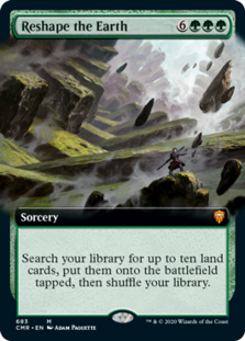 Reshape the Earth (Extended Art) (Foil)