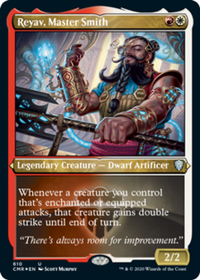 Reyav, Master Smith (Foil Etched) (Foil)