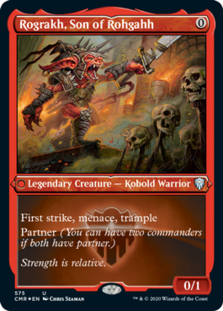 Rograkh, Son of Rohgahh (Foil Etched) (Foil)