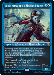 Sakashima of a Thousand Faces (Foil Etched) (Foil)