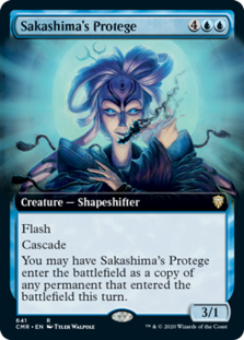 Sakashima's Protege (Extended Art) (Foil)