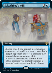 Sakashima's Will (Extended Art) (Foil)