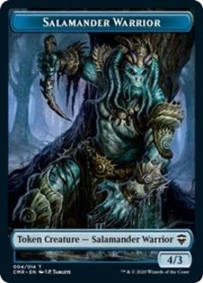 Salamander Warrior // Thrull Double-sided Token