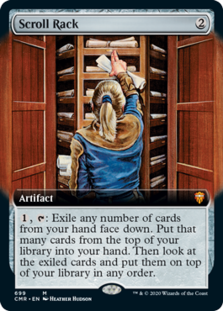 Scroll Rack (Extended Art) (Foil)