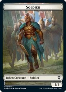 Soldier // Thrull Double-sided Token