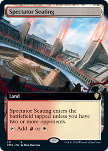 Spectator Seating (Extended Art) (Foil)