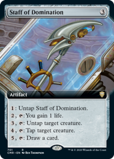 Staff of Domination (Extended Art) (Foil)