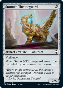 Staunch Throneguard (Foil)