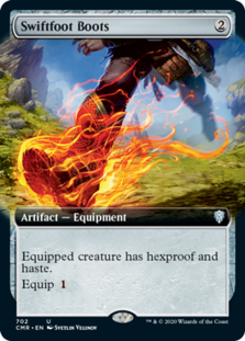 Swiftfoot Boots (Extended Art) (Foil)