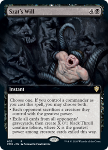 Szat's Will (Extended Art) (Foil)