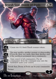 Tevesh Szat, Doom of Fools (Extended Art) (Foil)