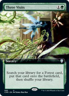 Three Visits (Extended Art) (Foil)