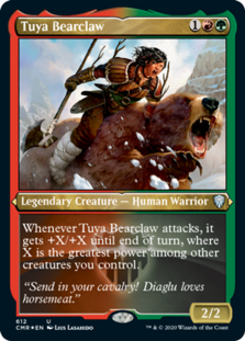 Tuya Bearclaw (Foil Etched) (Foil)
