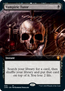 Vampiric Tutor (Extended Art) (Foil)