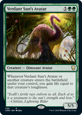 Verdant Sun's Avatar (Foil)