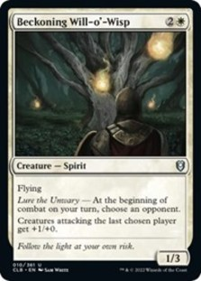 Beckoning Will-o'-Wisp (Foil)
