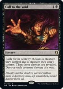Call to the Void (Foil)