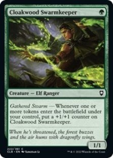 Cloakwood Swarmkeeper (Foil)