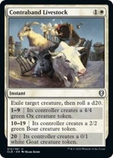 Contraband Livestock (Foil)