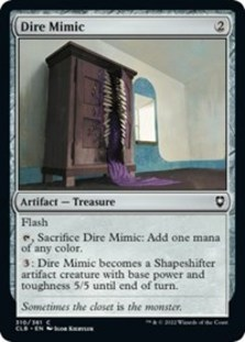 Dire Mimic (Foil)