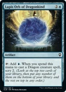 Lapis Orb of Dragonkind (Foil)