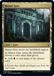 Manor Gate (Foil)