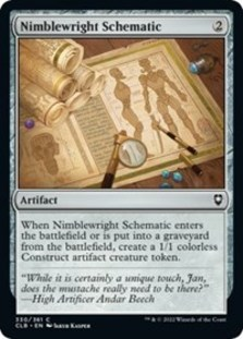 Nimblewright Schematic (Foil)
