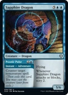 Sapphire Dragon (Foil)