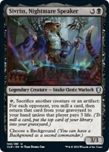 Sivriss, Nightmare Speaker (Foil)