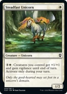 Steadfast Unicorn (Foil)
