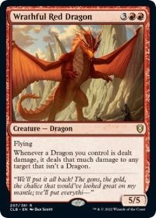 Wrathful Red Dragon (Foil)