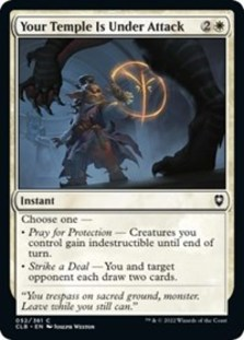 Your Temple Is Under Attack (Foil)