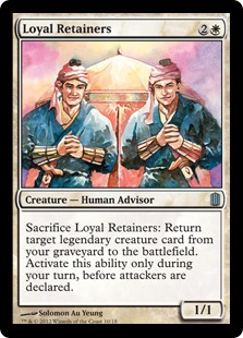 Loyal Retainers - Commander's Arsenal Promo