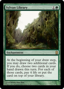Sylvan Library - Commander's Arsenal Promo