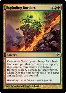 Exploding Borders (Foil)