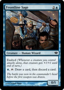 Frontline Sage (Foil)