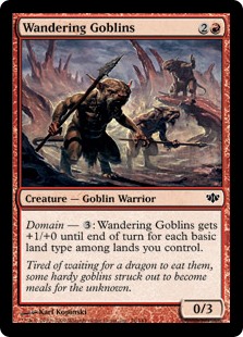 Wandering Goblins (Foil)