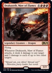 Drakuseth, Maw of Flames (Foil)