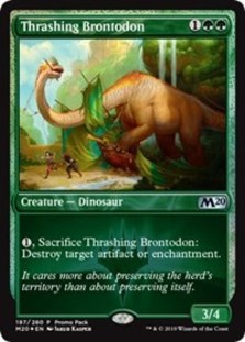 Thrashing Brontodon