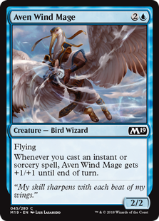 Aven Wind Mage (Foil)