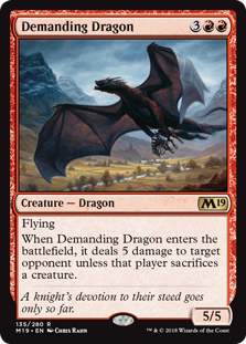 Demanding Dragon (Foil)
