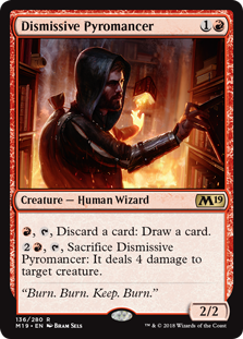 Dismissive Pyromancer (Foil)