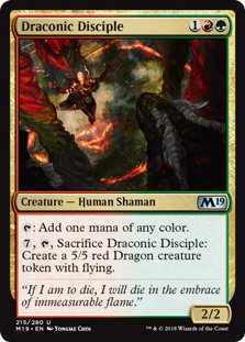 Draconic Disciple (Foil)