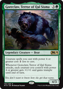 Goreclaw, Terror of Qal Sisma (Foil)