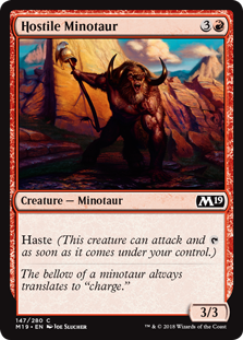 Hostile Minotaur (Foil)