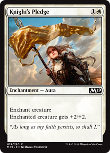 Knight's Pledge (Foil)