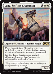 Lena, Selfless Champion (Foil)