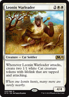 Leonin Warleader (Foil)